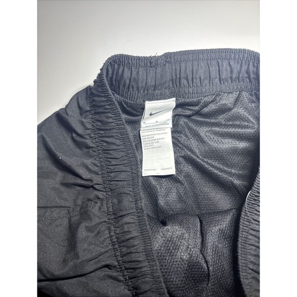 Nike Men’s Swim Trunks Medium Black – Drawstring Shorts w/ Logo & Pocket - Picture 5 of 7